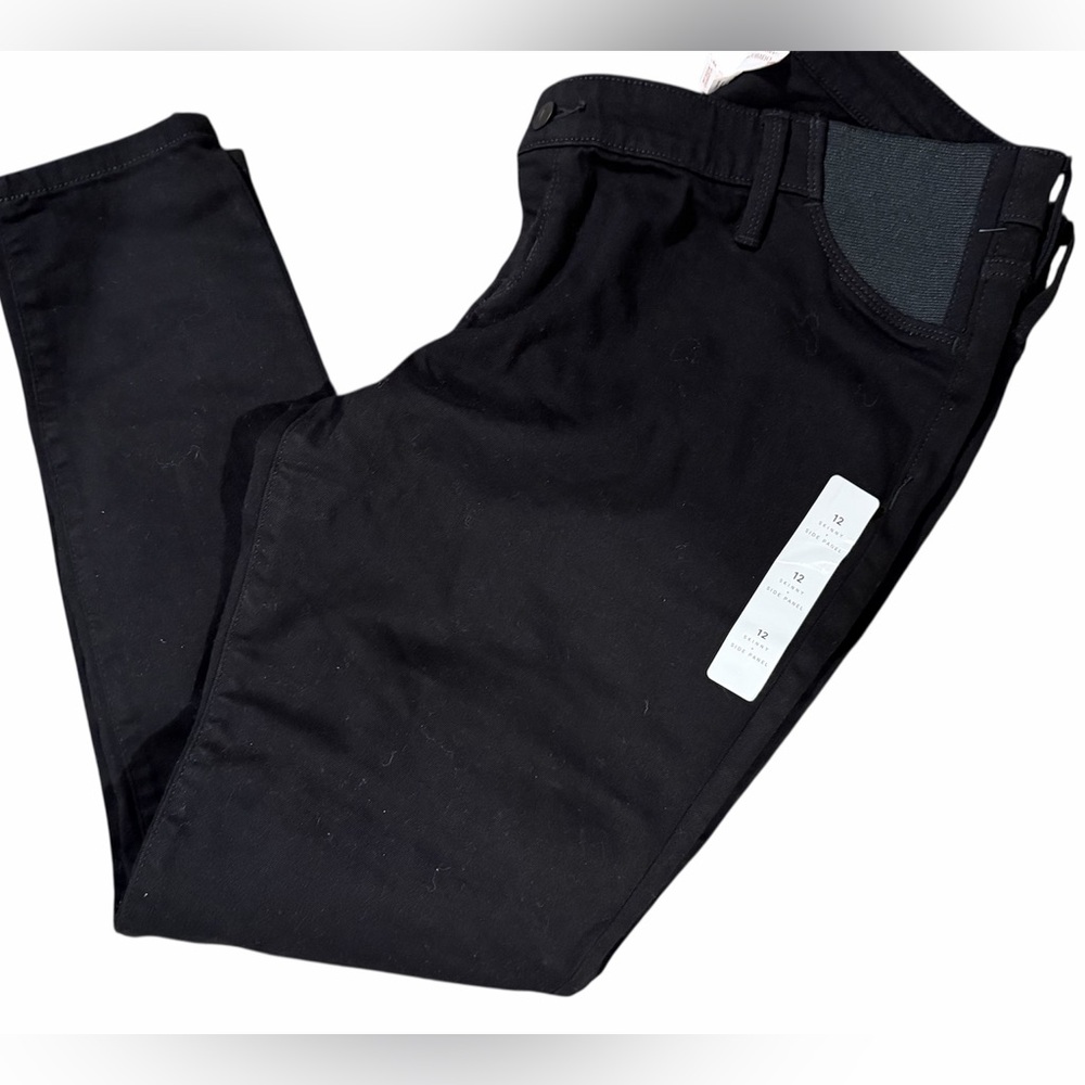 Isabel Maternity skinny black pants